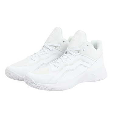 エゴザル（EGOZARU）バスケ シューズ バッシュ EGO AWAKE 1.5 エゴアウェイク 安定 ミッドカット 白 EZFW23-009-220