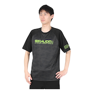 ドライプラスクール シャインブロック メッシュ 半袖Tシャツ CT4S0028-TR863-GRES BLK
