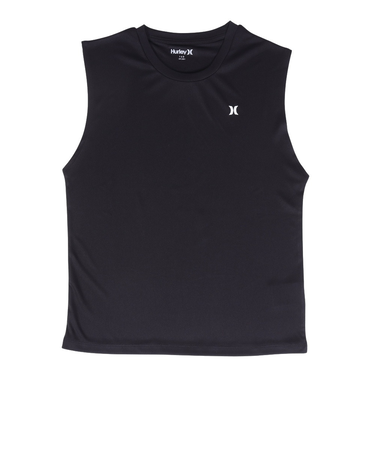 ハーレー（HURLEY）ボーイズ RASH BACK OAO スリーブレスBRG2431009-BLK