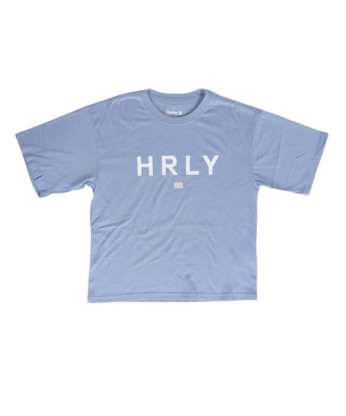 ハーレー（HURLEY）ボーイズ オーバーサイズド ハーレー 半袖Tシャツ BSS2431004-DBLE