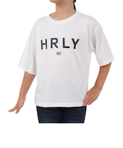 ハーレー（HURLEY）ボーイズ オーバーサイズド ハーレー 半袖Tシャツ BSS2431004-WHT