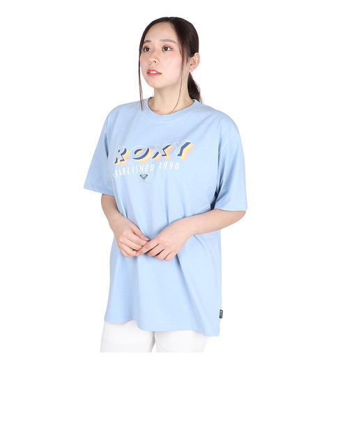 ロキシー（ROXY）COLORFUL OVERLAP 半袖Tシャツ 24SPRST241602YBGR