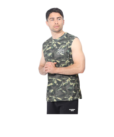 ドライプラスクール シャインブロック メッシュ ノースリーブ CT4S0018-TR863-GRSD KHK