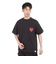 ヤックパック（YAK PAK）ハートロゴポケット付き 半袖Tシャツ 4510007-01 BLK