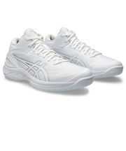 アシックス（ASICS）バスケ シューズ バッシュ ゲルバースト ワイド GELBURST 28 軽量 安定 ミッドカット 白 1063A082.100
