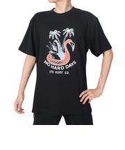 NO HARD DAYS 半袖Tシャツ IPDSSNB-711-BLK