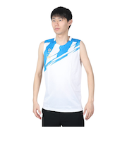 スフィーダ（SFIDA）サッカー フットサルウェア Presser トレーニングジャージー ノースリーブ COOL SA-23104 WHT