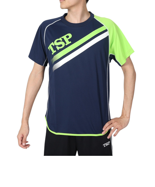 ティーエスピー(TSP)卓球ウエア TT-175シャツ 033407 0110 速乾