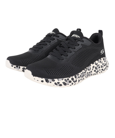 スケッチャーズ（SKECHERS）カジュアルシューズ BOBS SQUAD CHAOS-SPO 1117218-BLK