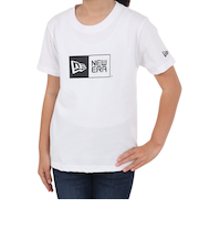 ニューエラ（NEW ERA）ユース 半袖 コットン Tシャツ Box Logo 14111858