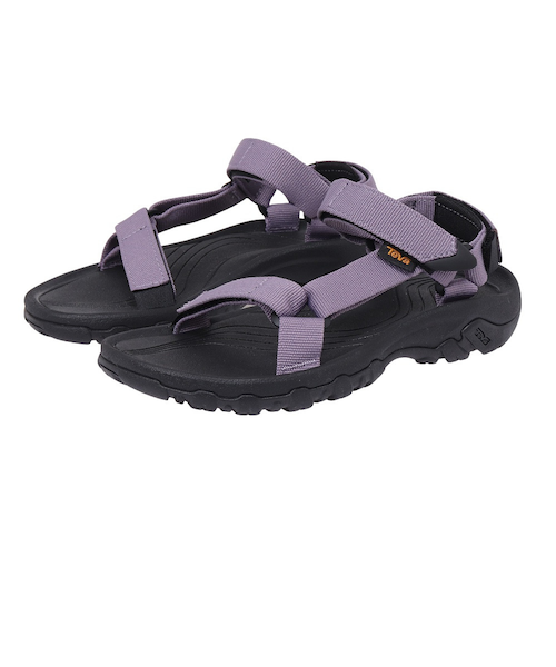 テバ（Teva）サンダル ハリケーン4 ブラック パープル 1093378