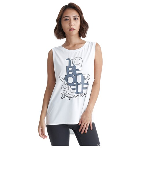 ロキシー（ROXY）TO BE YOU 水陸両用 速乾 UVカット タンクトップ 24SURSL242510WHT