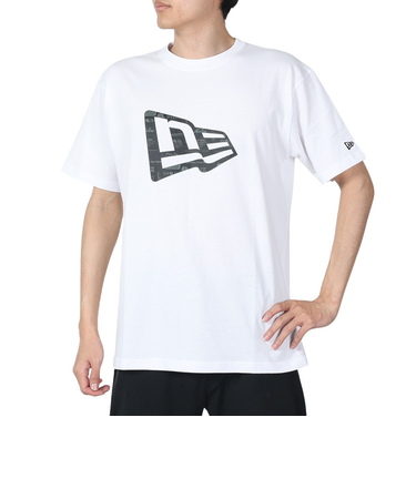 ニューエラ（NEW ERA）半袖 コットンTシャツ Archive Logo フラッグロゴ 14121921