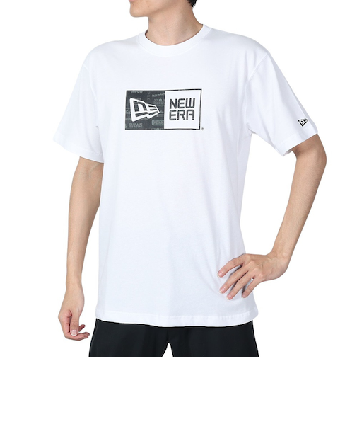 ニューエラ（NEW ERA）半袖 コットンTシャツ Archive Logo ボックスロゴ 14121923