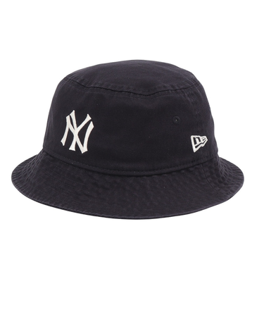 ニューエラ（NEW ERA）帽子 バケット01 ハット ニューヨーク・ヤンキース クーパーズタウン ネイビー 14109578