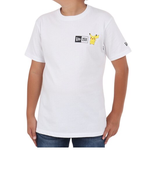 ニューエラ（NEW ERA）Youth 半袖 コットンTシャツ ポケモン ピカチュウ イーブイフレンズ 14124541