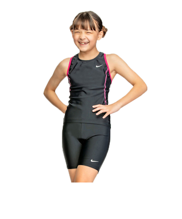 ナイキ（NIKE）スクール水着 ジュニア 女子 水泳 ガールズ セパレーツ 1991083-003