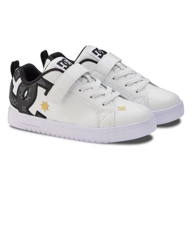 ディーシーシューズ（DC SHOES）ジュニアスニーカー シューズ COURT GRAFFIK LITE EV 24SPDK241602WG1
