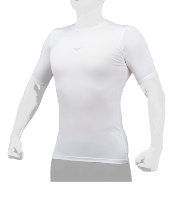 ミズノ（MIZUNO）野球 アンダーシャツ バイオギアローネック半袖Tシャツ 12JABC3101 速乾 UVカット