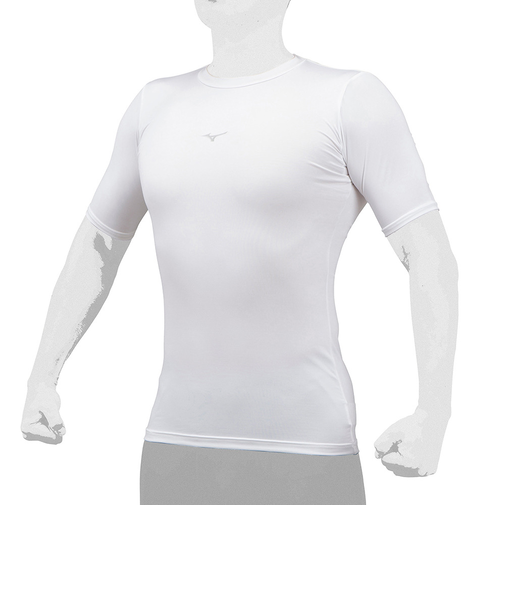 ミズノ（MIZUNO）野球 アンダーシャツ バイオギアローネック半袖Tシャツ 12JABC3101 速乾 UVカット