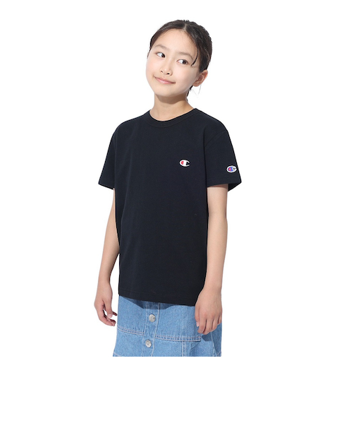 チャンピオン（CHAMPION）ジュニア ショートスリーブTシャツ CK-Z301 090