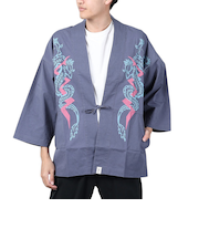 ドラゴンはんてんシャツ 792-4123003 NAVY