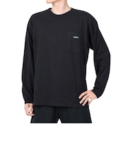 ベントロングスリーブTシャツ 792-4130003 BLACK