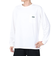 ベントロングスリーブTシャツ 792-4130003 WHITE