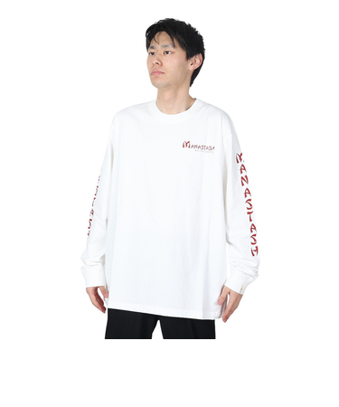 ドラゴン ロングスリーブTシャツ 792-4130012 WHITE
