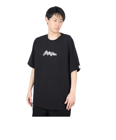 カタカナロゴTシャツ 792-4134016 BLACK