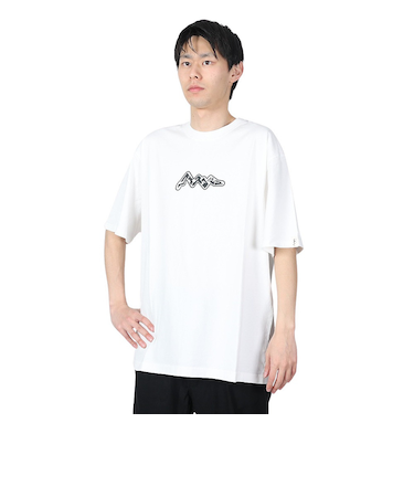 カタカナロゴTシャツ 792-4134016 WHITE