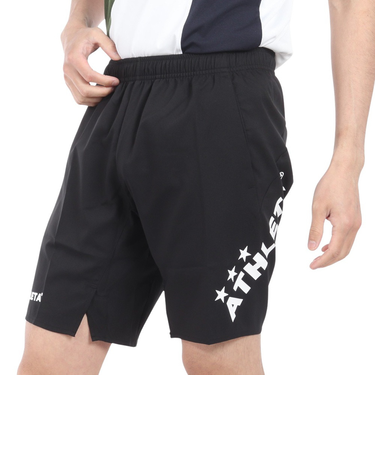 アスレタ（ATHLETA）サッカー フットサルウェア ポケット付きプラクティスパンツ 18018 BLK 速乾