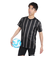アスレタ（ATHLETA）サッカー フットサルウェア ストライププラクティスシャツ 2408 BLK