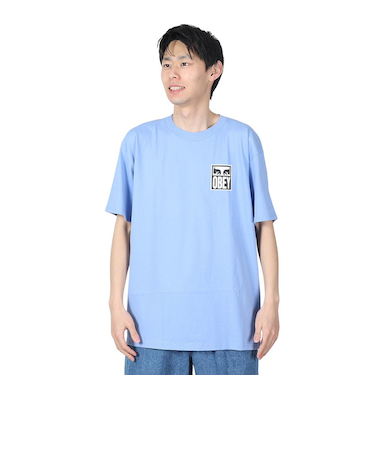オベイ（OBEY）EYES ICON 2 半袖Tシャツ 165262142DIVO24P