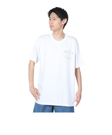 オベイ（OBEY）CUP OF TEA 半袖Tシャツ 165263750WHTO24P