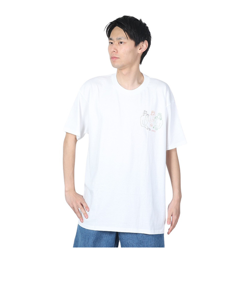 オベイ（OBEY）CUP OF TEA 半袖Tシャツ 165263750WHTO24P