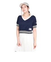 ラッセル（RUSSELL）Vネックショート丈 半袖 RBL24S1008 NVY