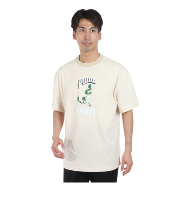 プーマ（PUMA）SUPER PUMA 半袖 Tシャツ 682825 87 BEG