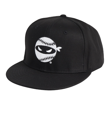 PITCHING NINJA（PITCHING NINJA ）野球 帽子 EMB キャップ OT1324SS0001-BLK