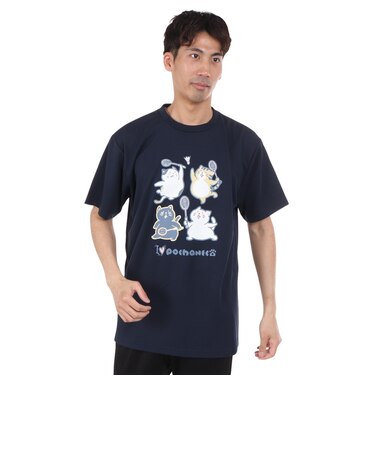 ゴーセン（GOSEN）pochaneco ぽちゃ猫 Tシャツ LLサイズ J24X0117LL