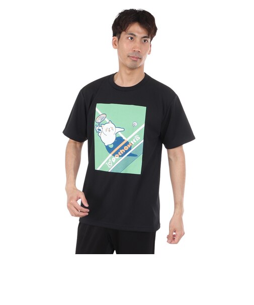 ゴーセン（GOSEN）pochaneco ぽちゃ猫 半袖Tシャツ Lサイズ J24X0239L