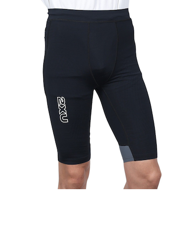 ツー・タイムズ・ユー（2XU）ライトスピード リアクト コンプレッション ショート ショーツ MA7050B-BLK/WRF