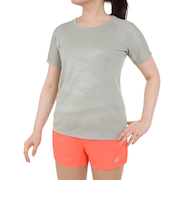 アシックス（ASICS）グラフィックエンボスショートスリーブトップ 2012D002.301