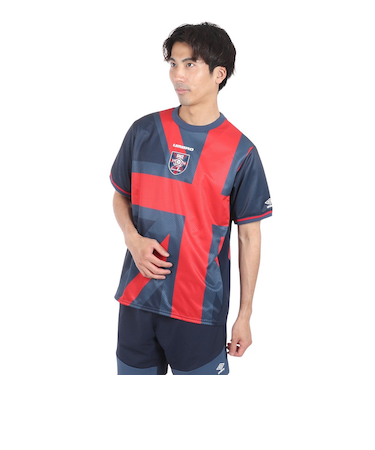 アンブロ（UMBRO）サッカーウェア 100周年 ゲ-ムシャツ UUUXJA00 NVY