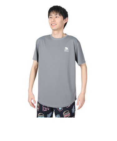 エゴザル（EGOZARU）バスケットボールウェア ソリッドバックプリント Tシャツ EZST-S2213-046 速乾