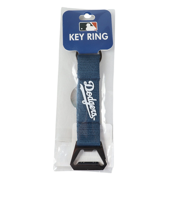 メジャーリーグ（MAJOR LEAGUE）MLBキーチェーン ドジャーズ LA-KEY06/BLUE