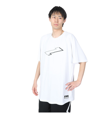 エゴザル（EGOZARU）バスケットボールウェア BIGシルエット スイッチクランク Tシャツ EZST-S2436-025 速乾