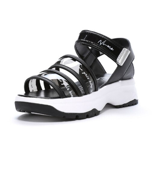 ムーンスター（MoonStar）ジュニアストラップサンダル ガールズ NM J108 12298296