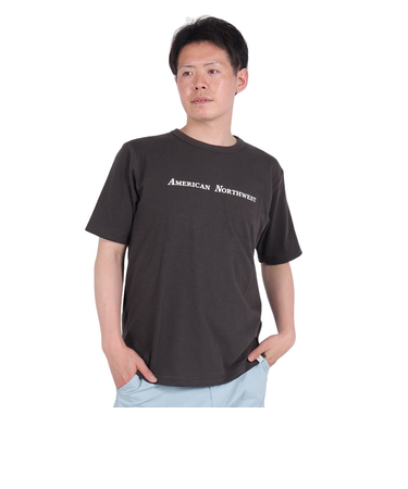 エルケクス(ELKEX)クルーネック半袖Tシャツ AMERICAN.NW EKM4S10012 DGRY