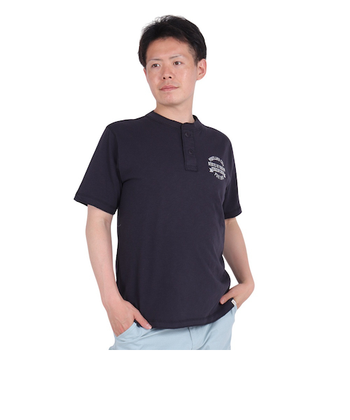 エルケクス（ELKEX）半袖Tシャツ henry PDX 1945 EKM4S10014 NVY
